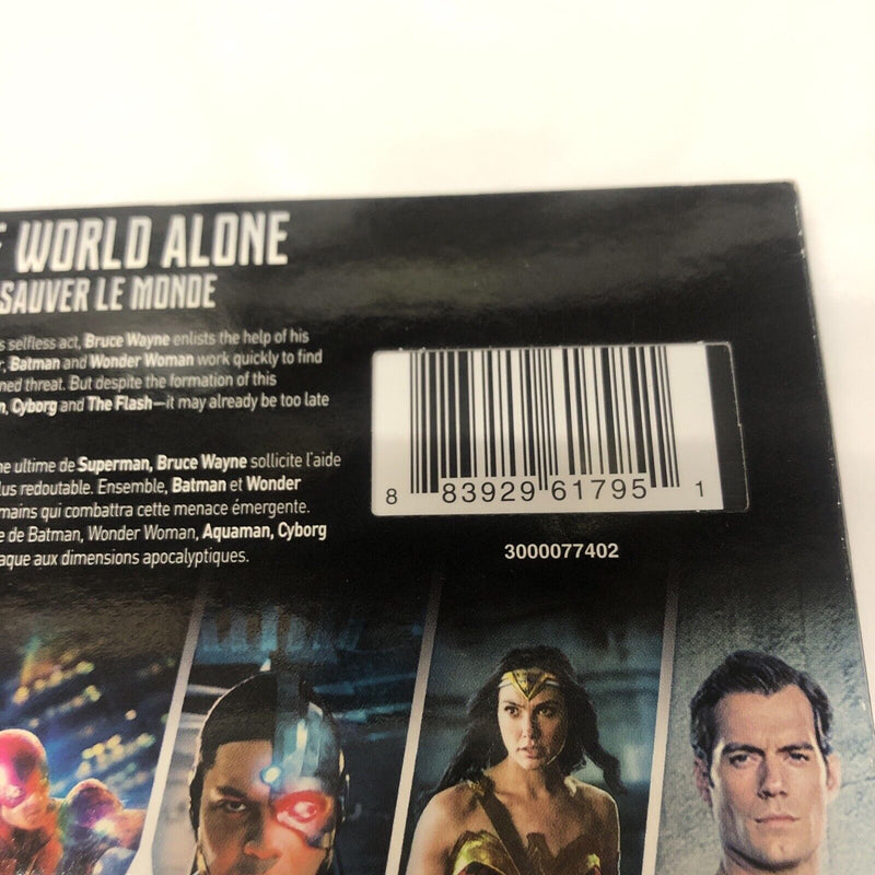 Justice League (2017) Blu-ray + DVD + Digital • DC Universe • Batman • Superman