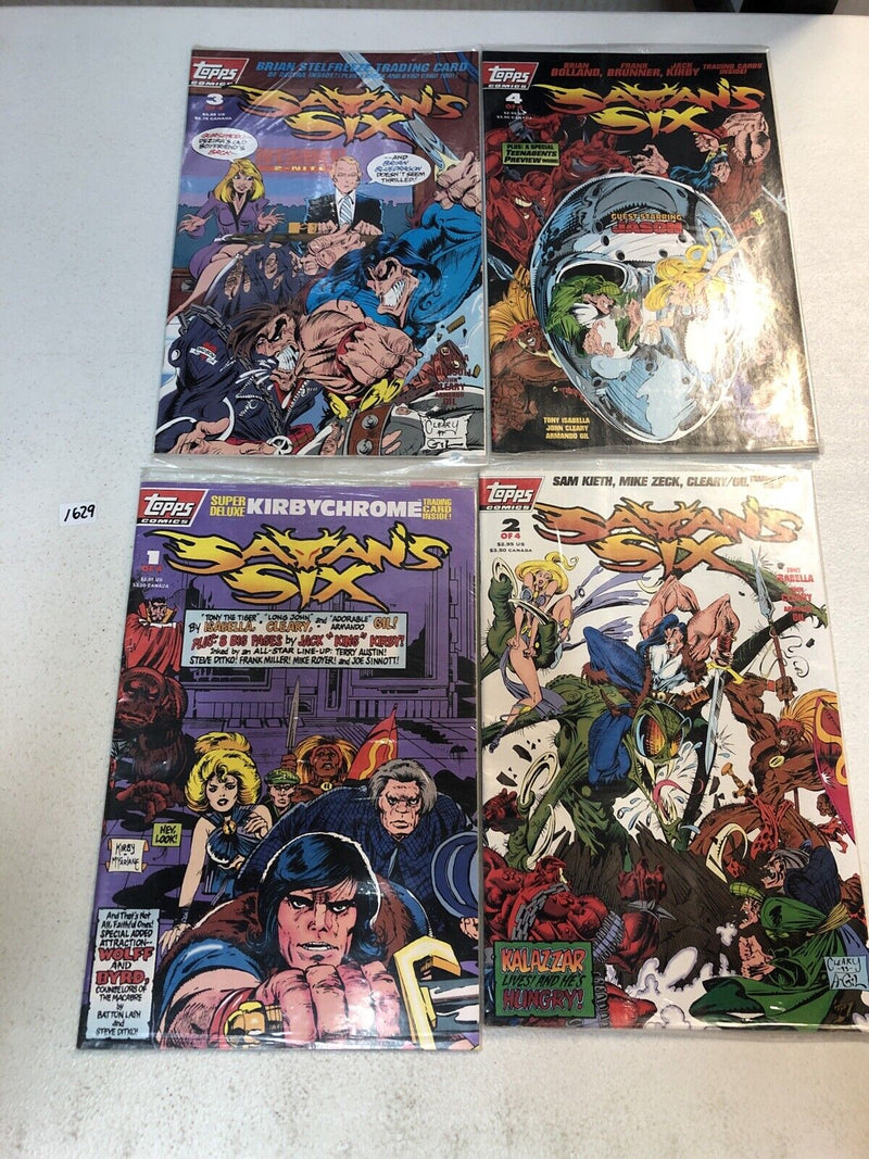 Jack Kirby/Topps (1993) 4 series + 4 o/s (VF/NM) Complete Sets Lot all sealed