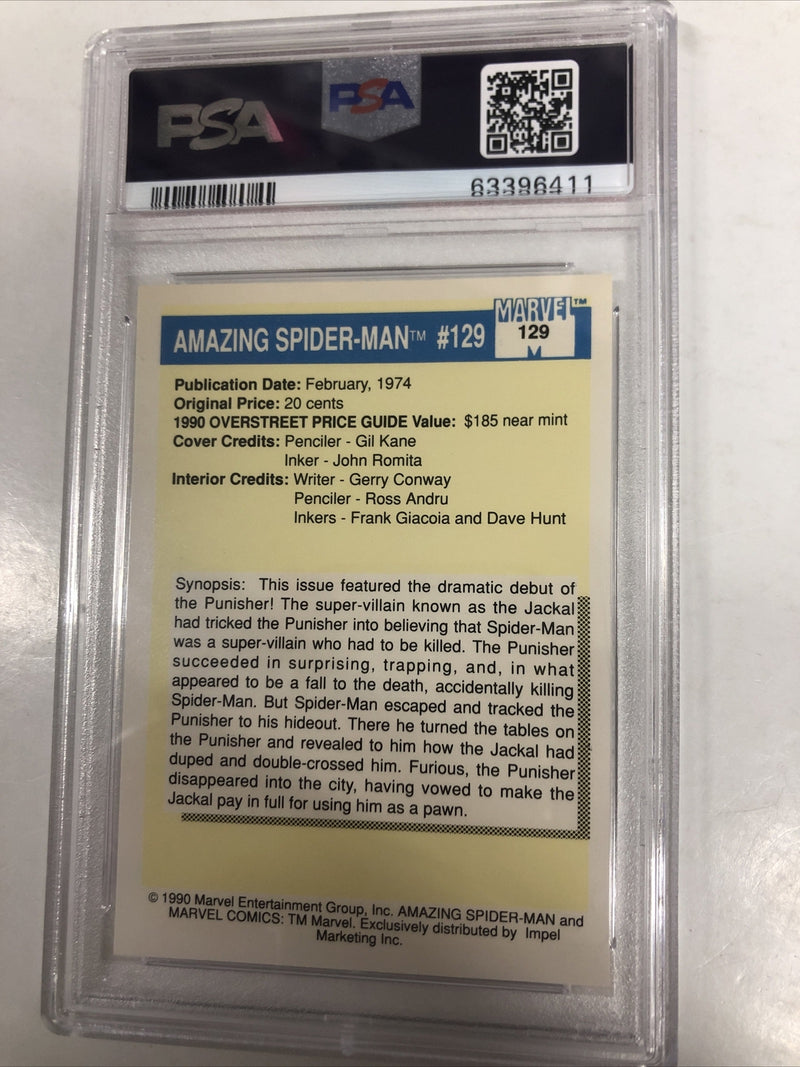 1990 Marvel Universe The Punisher Vol.2 #1  #127 PSA 9!