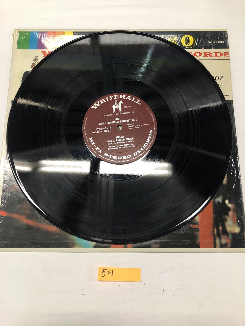 Tchaikovsky 1812 Overture Vienna Festival Orchestra Vinyl LP Album