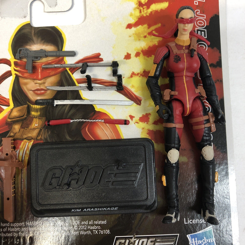 GI JOE COLLECTOR'S CLUB EXCLUSIVE FSS 1.0 KIM ARASHIKAGE 2012 Complete Mint