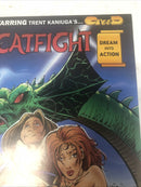 Catfight: Dream Into Action 1 (1996) Variant (VF/NM) • Signed Joseph A Zyskowski