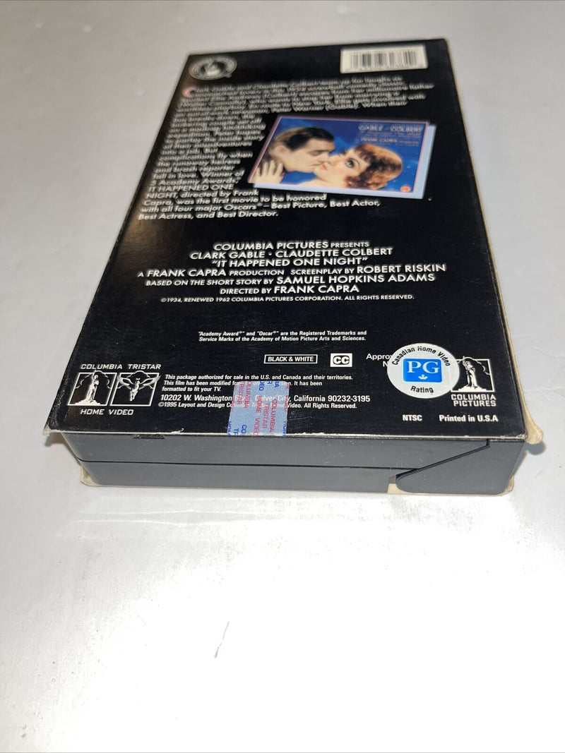 It Happened One Night (VHS, 1998, Closed Captioned)