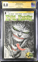 Evil Erine #v2 (2014) # 1 (CGC 8.0 SS) Signed & sketch Idris Durcet * Dynamite