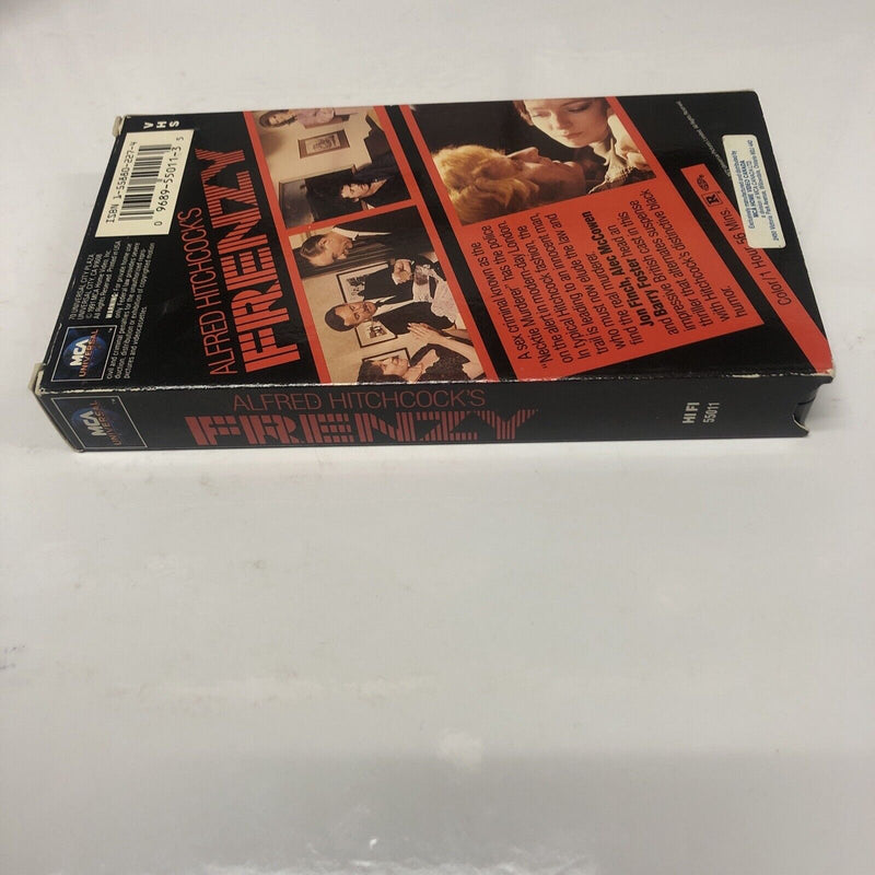 Frenzy (1995) VHS Alfred Hitchcock’s • Jon Finch • Alec McCowen • Barry Foster