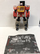Transformers Titans Return Leader Class Blaster & Twin Cast 2015 Complete Mint