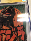 Godzilla:Here There Be Dragons Reprint (2024) 1 (CGC 9.8) Signed Tieri* Panosian