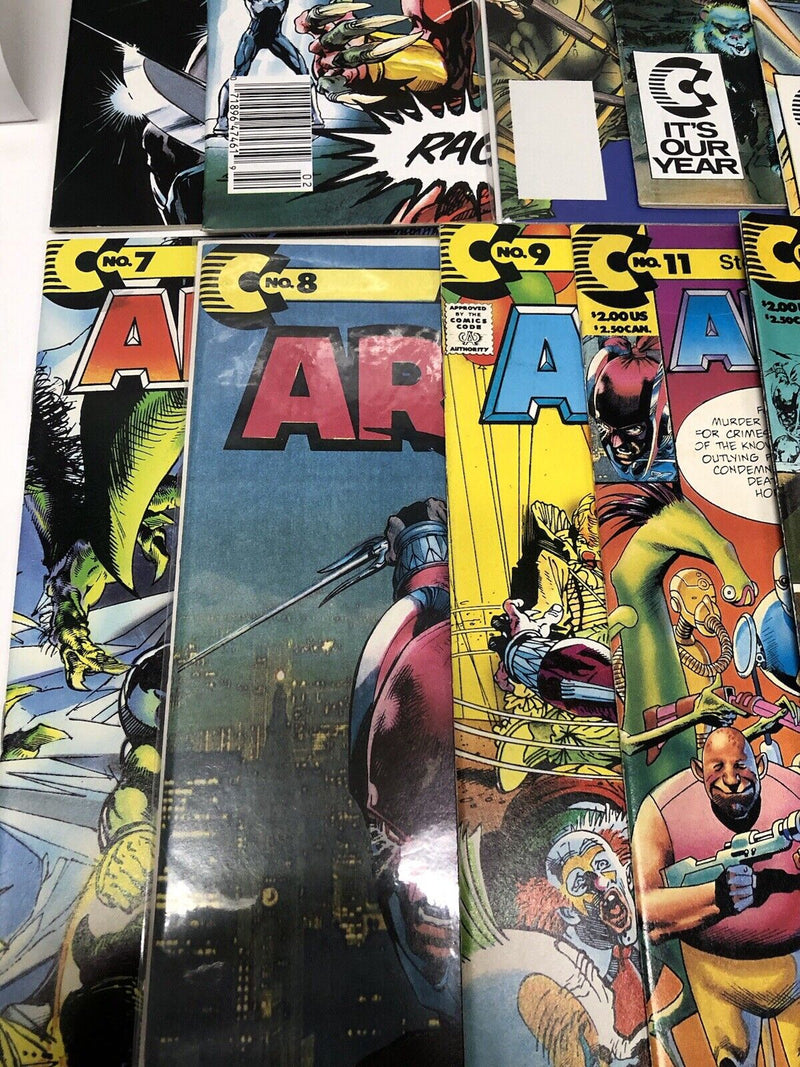 Armor (1992) Set Issue # 1-13 Missing Issue # 10 Continuity Comics • Peter Stone