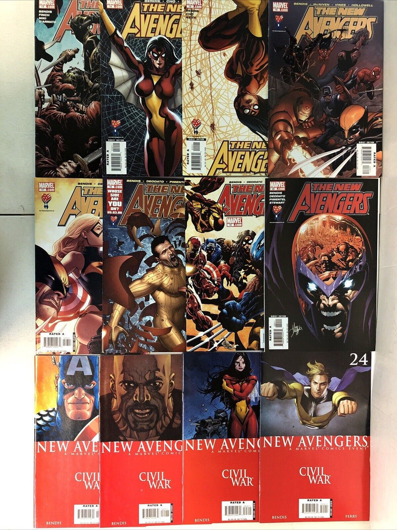 The New Avengers (2005) Set # 1-64 & Annual # 1-2-3 & 19 Mini Series (VF/NM)