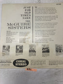 The McGuire Sisters Just For Old Times Sake Vinyl LP Album