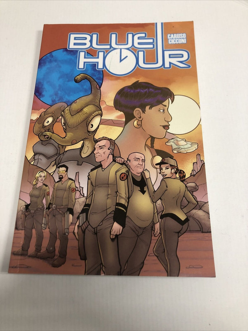 Blue Hour (2016)  Action Lab Comics TPB SC Dino Caruso