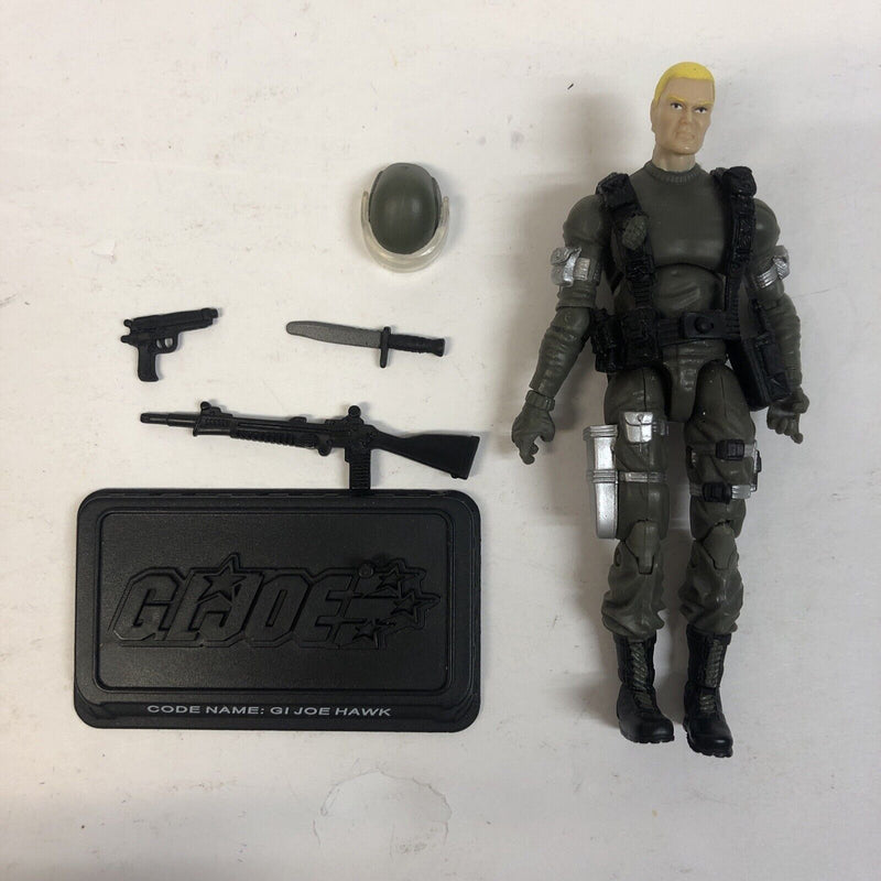 GI Joe 2008 v1 G.I. Joe Hawk 25th Anniversary Complete Mint
