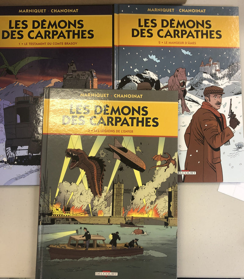 Les Démons Des Carpathes Vol.1-3  (2011) Delcourt French