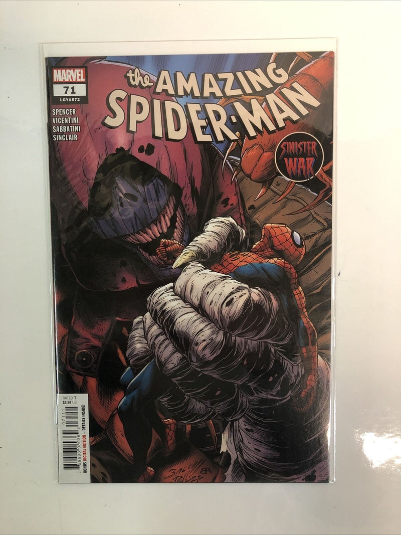 The Amazing Spiderman Sinister War (2021) Set