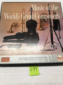 Music Of The World’s Great Composers 11 Vinyl LP Album Box Set