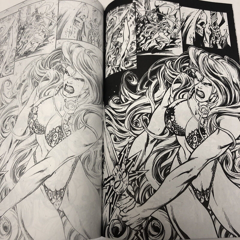 Lady Death : Dark Millenium (2000) (NM) Preview Book • Brian Pulido • Reis