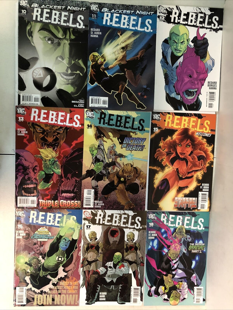 R.E.B.E.L.S. (2009) Starter Consequential Set # 1-28 & Annual # 1 (VF/NM) DC