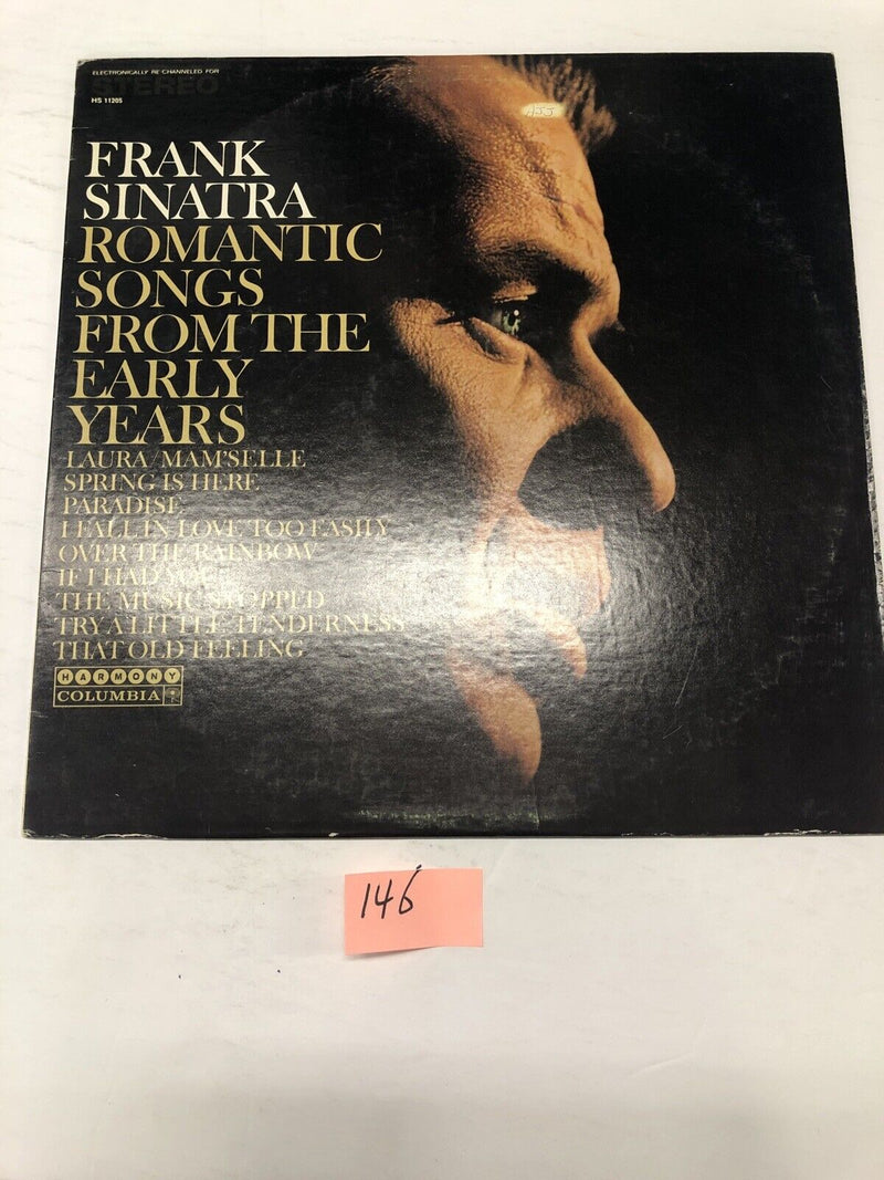 Frank Sinatra Romantic Songs From The Early years IVinyl LP Album