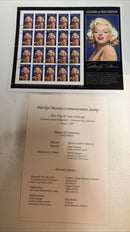 Marilyn Monroe Commemorative Stamp First Day Of Issue Ceremony
