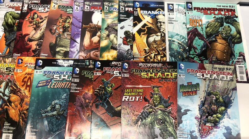 Frankenstein Agent Of Shade (2012) Set Issues