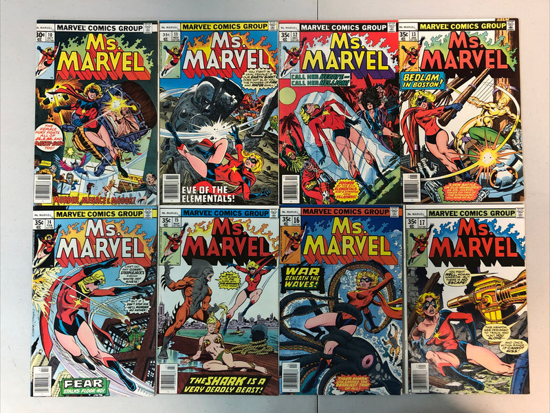 Ms.Marvel (1977) #2-23 Missing #18 (VF/NM) Set Marvel Comics