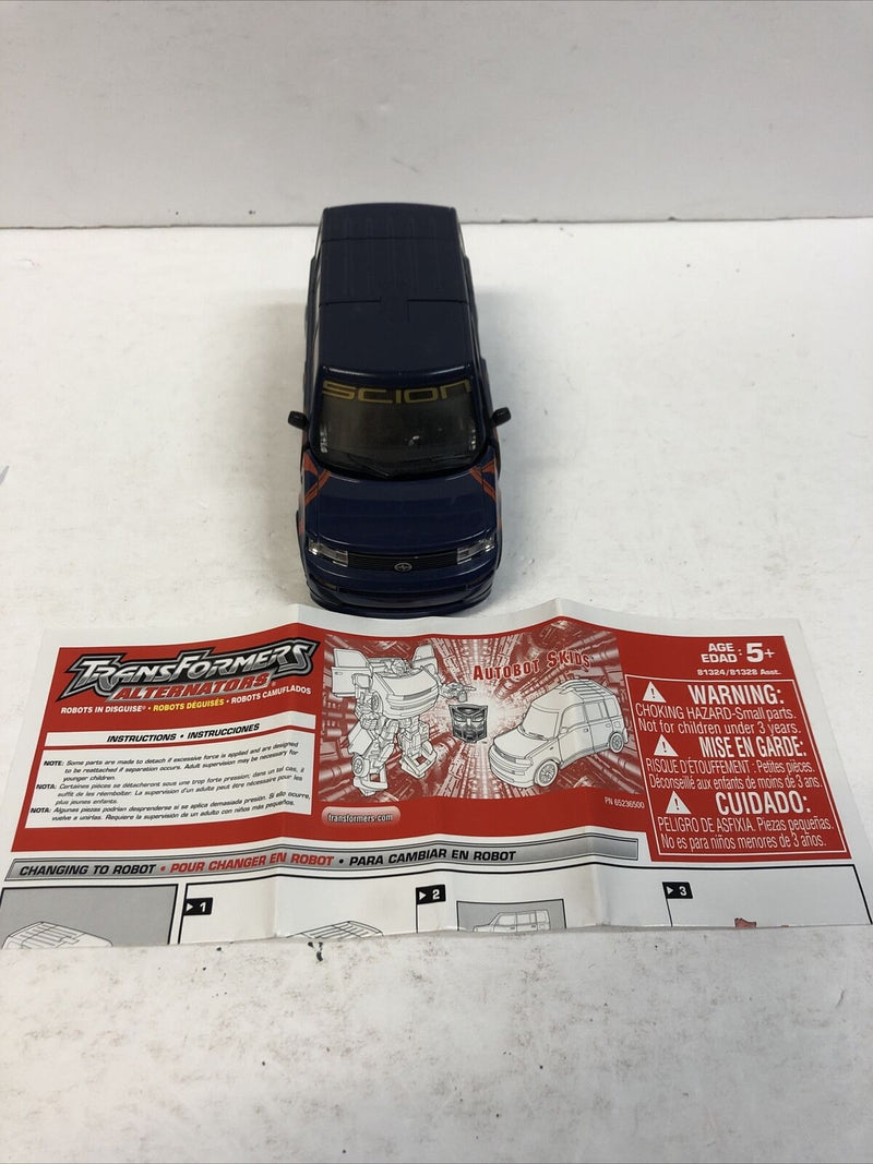 Transformers Alternators Skids 2005 Complete Mint w/instructions