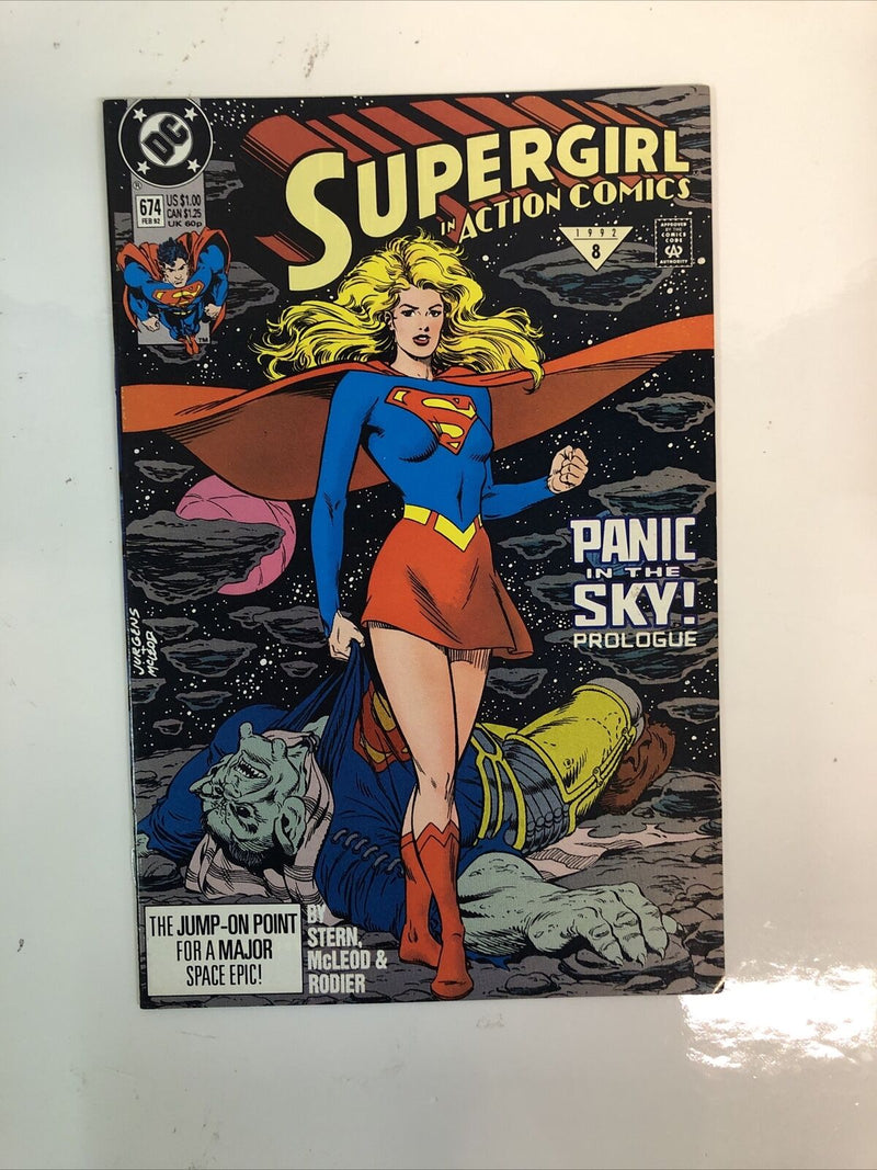 Superman Returns To Action Comics (1989) Set # 643-700 & Annual # 2-5 (VF/NM)