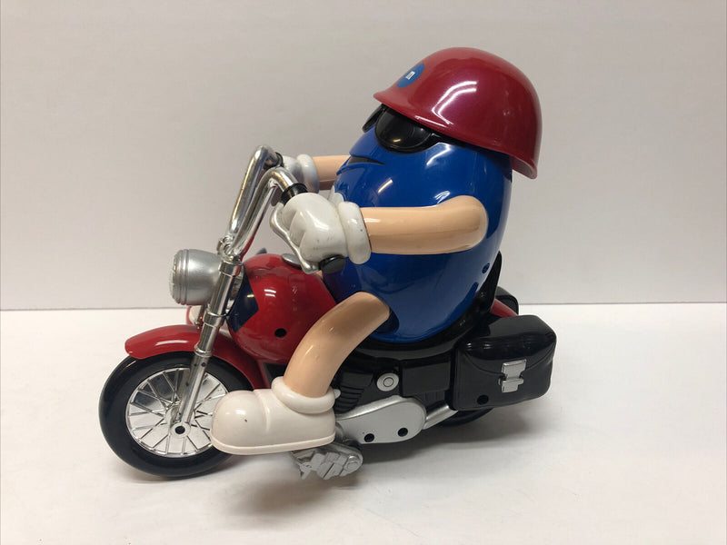 M&Ms Blue Motorcycle Candy Dispenser