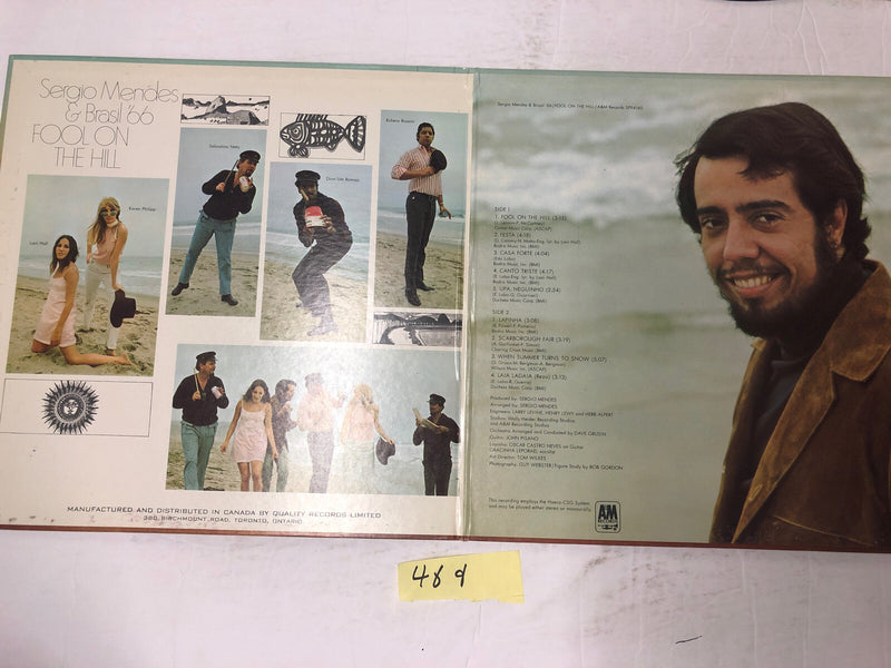Sergio Mendez & Brasil 66 The Fool On The Hill Vinyl LP Album