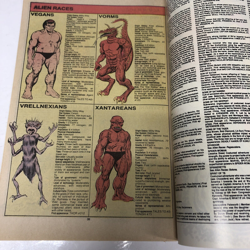 Marvel Universe (1983)