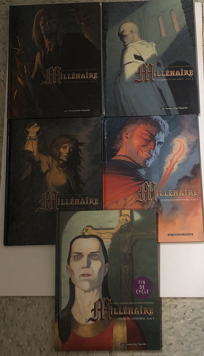 Millénaire Tome 1-5 (2005) Humanoïdes TPB HC (French) Richard Nolane