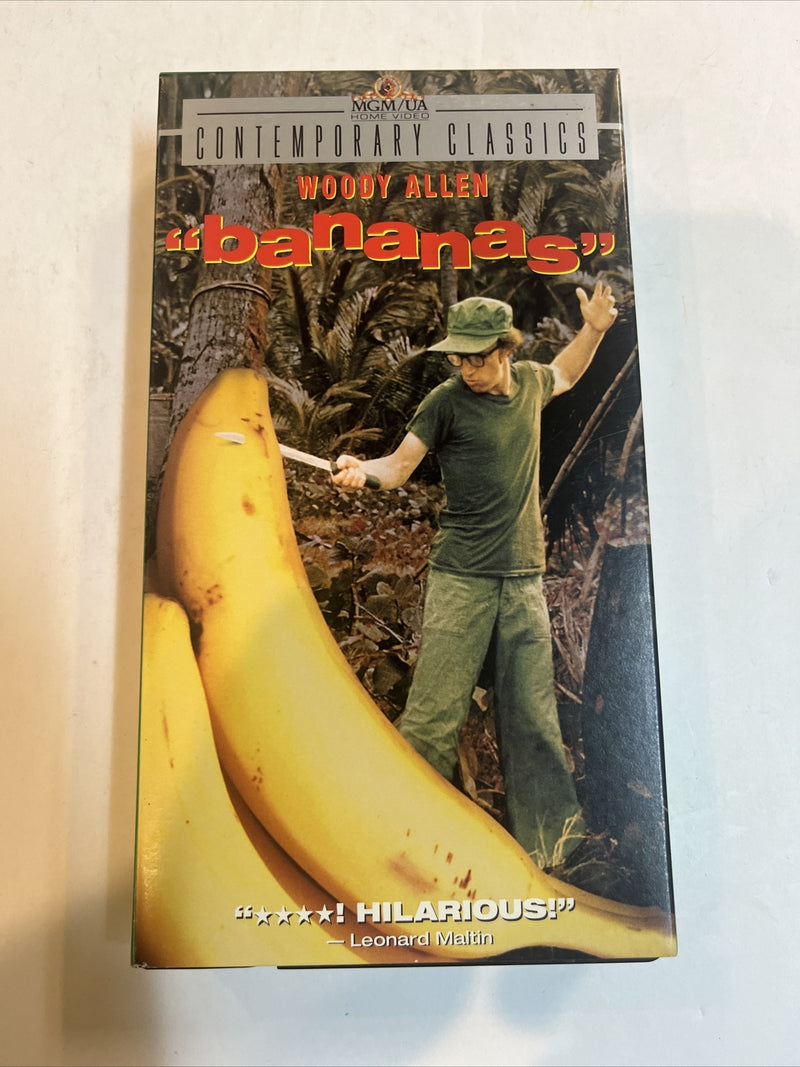Bananas (VHS 1996) Contemporary Classics • Woody Allen • Louise Lasser