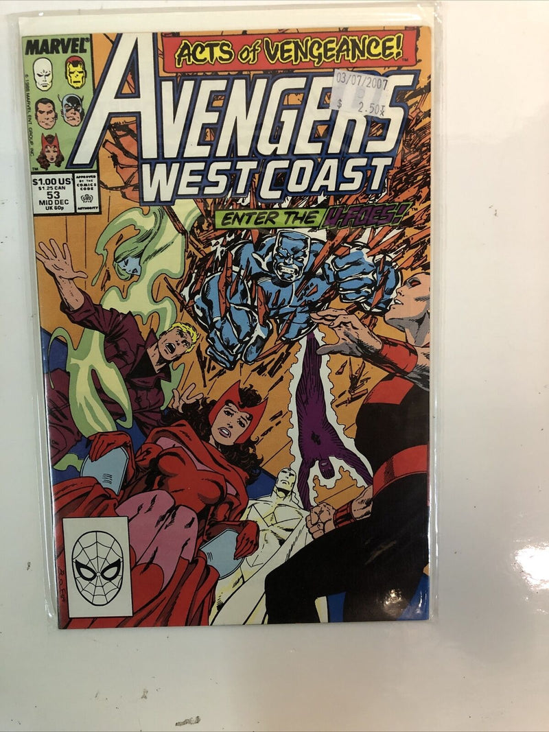 The West Coast Avengers (1985) Set # 1-68 & Annual # 1-7 & Limited # 1-4 (F/VF)