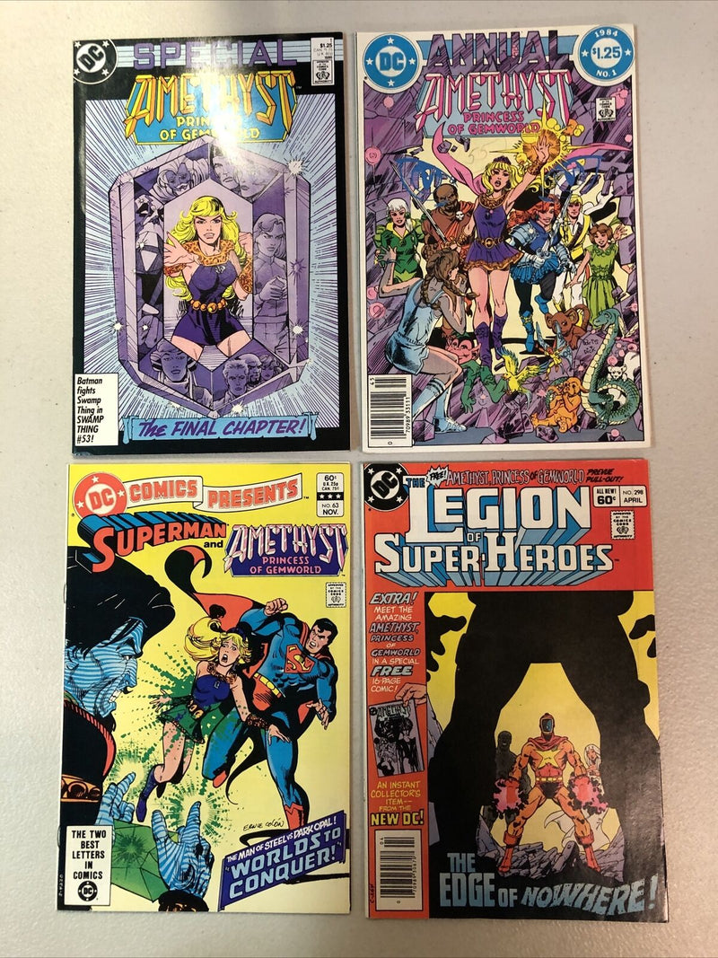 Amethyst (1983) #1-12;1-10 12-16; Legion #298 + more VF/NM Near Complete Run Set