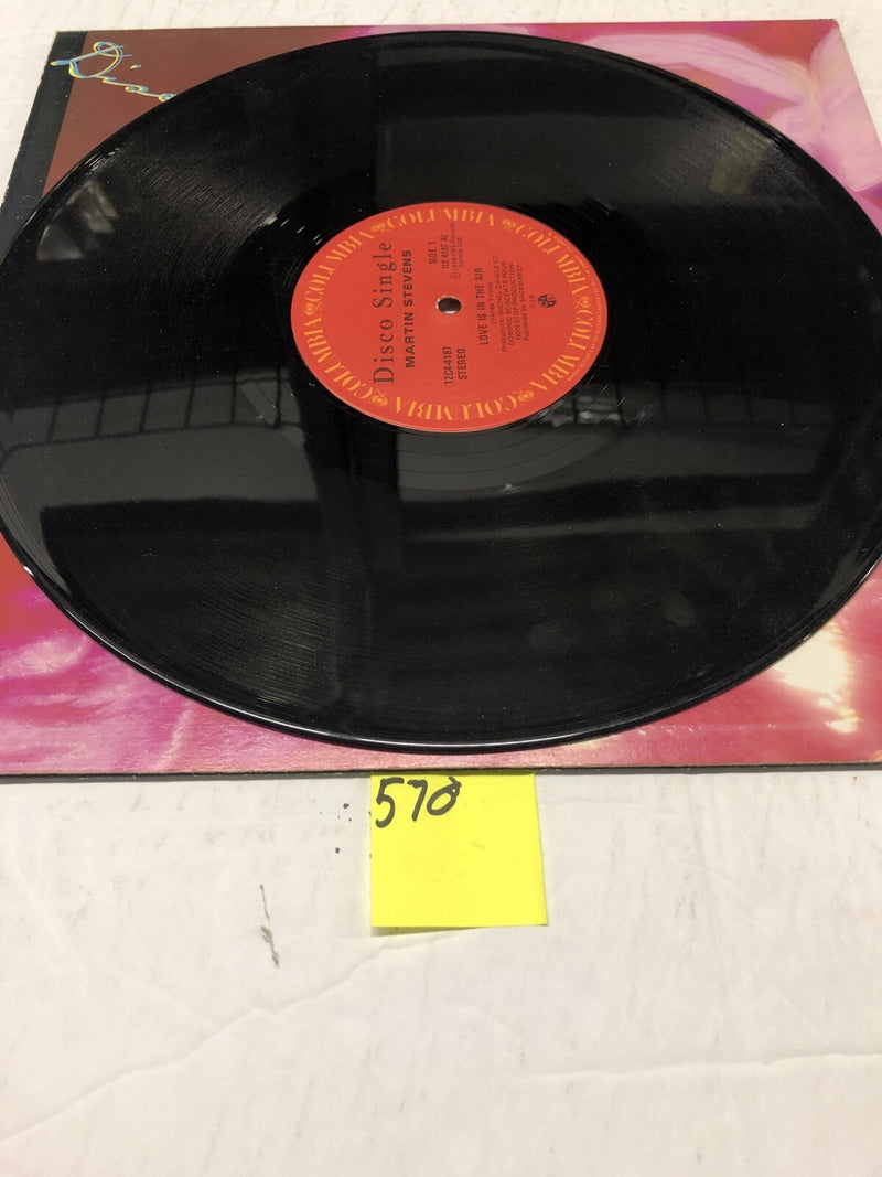 Martin Stevens Love Is In The Air  Vinyl Single