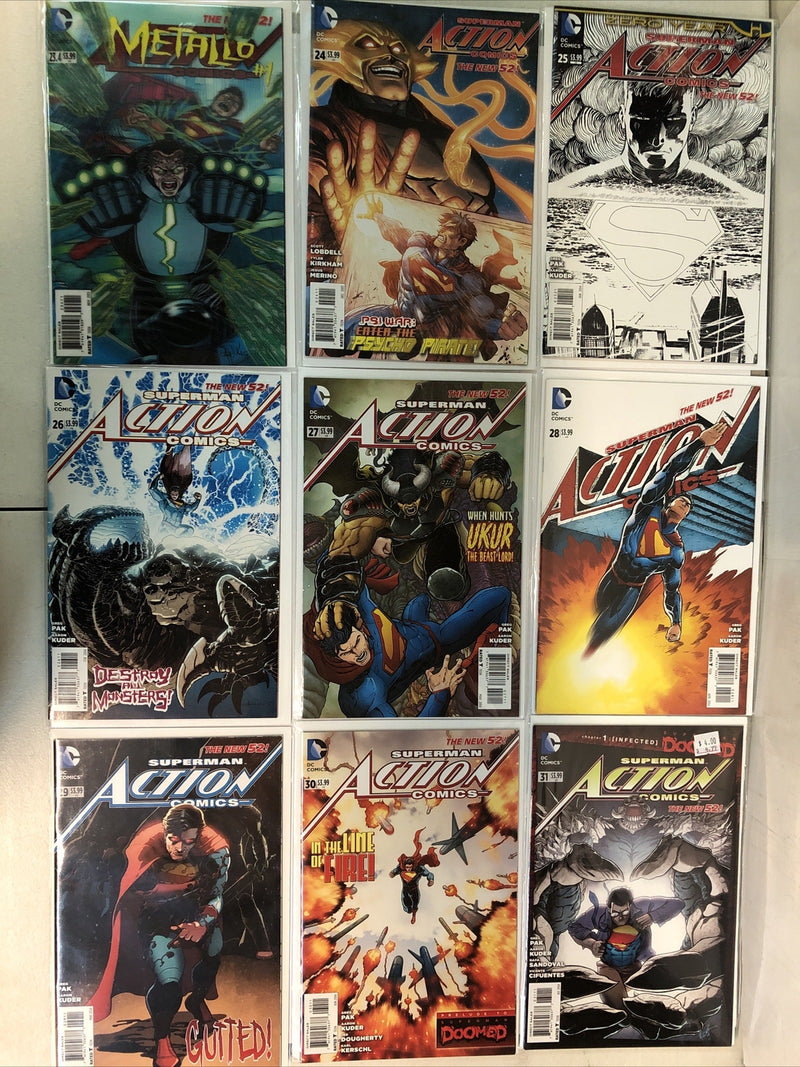 Superman Action Comics (2012) Consequential Set