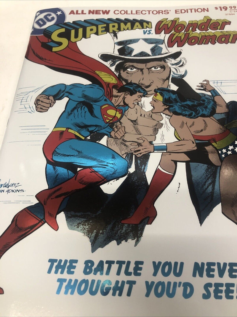 Superman Vs Womder Woman (2024) Variant • DC Comics • All New Collection • Foil