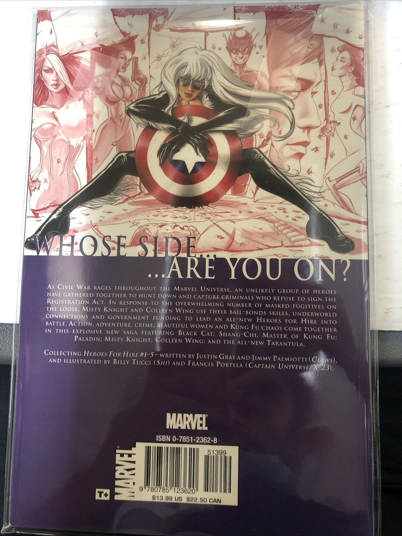 Heroes For Hire Vol.1 Civil War (2009) Marvel TPB SC Gray