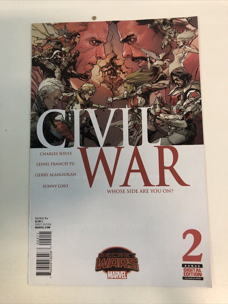 Civil War-Secret Wars (2015) Complete Set