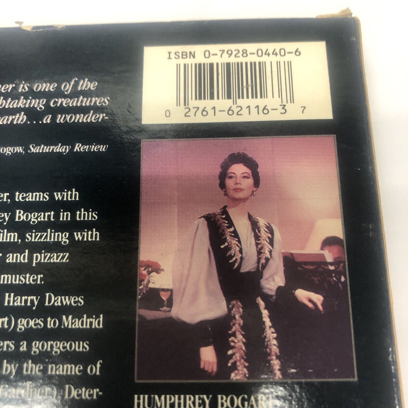 The Barefoot Contessa (1990) VHS • Humphrey Bogart • Ava Gardner• MGM Home Video