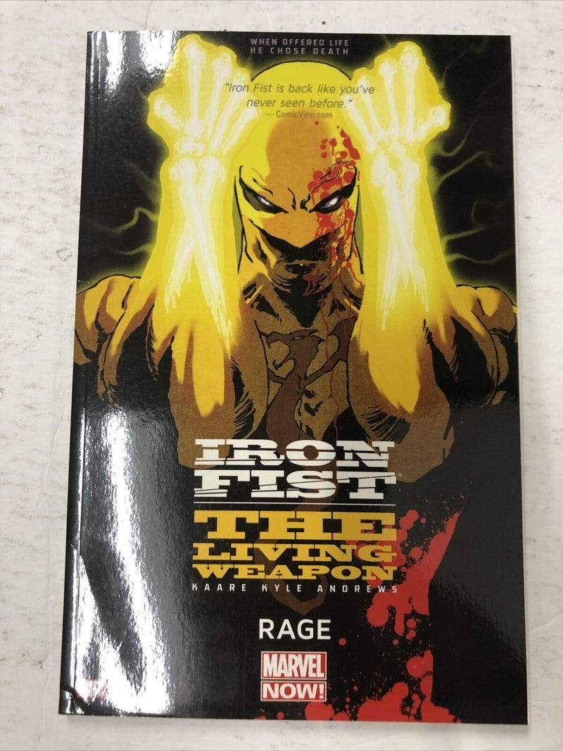 Iron Fist The Living Weapon By Kaare Andrews (2014) TPB Marvel Comics