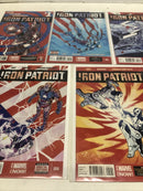 Iron Patriot (2014) Set Marvel Comics • Ales Kot • Garry Brown • James Rhodes •