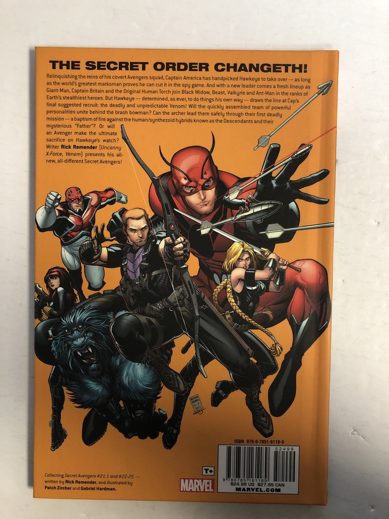 Secret Avengers By Rick Remender Volume 1 | Hc Hardcover (2012) (NM)