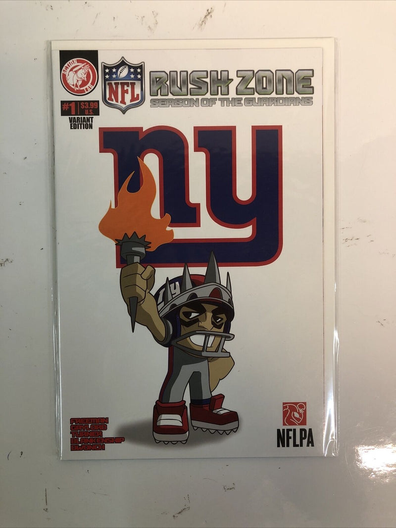 Rush Zone Season Of The Guardians (2013) Complete Set (VF/NM) Action Lab NFLPA