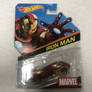 HOT WHEELS IRON MAN MARVEL CHARACTER CAR 2014 Mattel Mint
