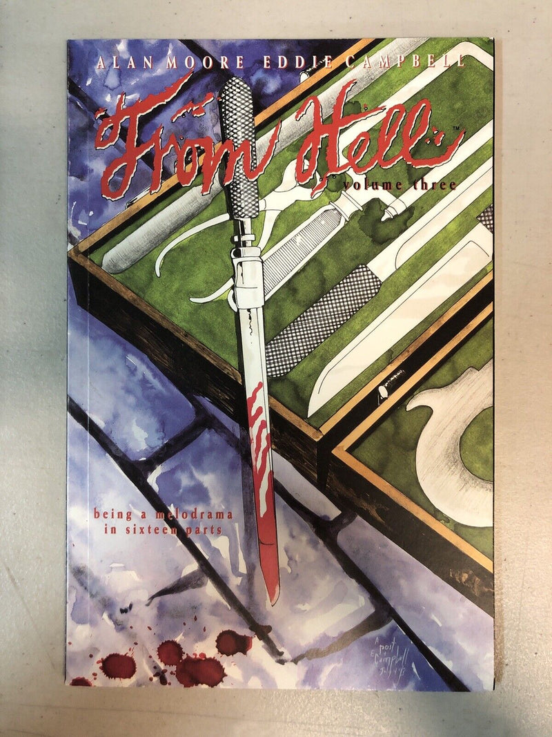 From Hell (1994) #1-6 (VF/NM) Set Printings: 1st: #5,6 2nd:#2,3,4 3rd:#1