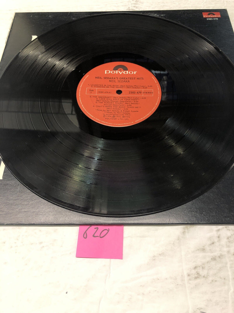 Neil Sedaka’s Greatest Hits  LP Album