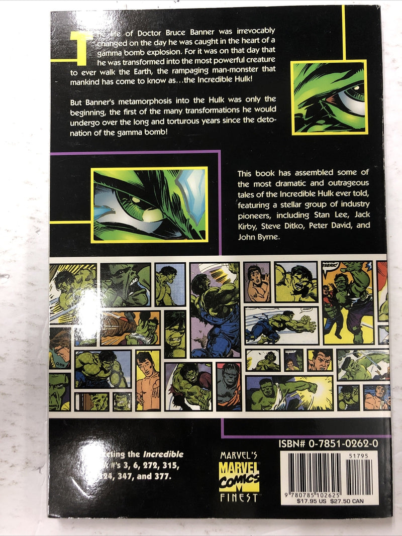 The Incredible Hulk Transformations (2001) HC Stan Lee Marvel Comics