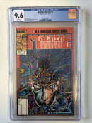 Machine Man (1984)#v2 #1 (CGC 9.6 WP) Tom DeFalco | Barry Windsor-smith Cover