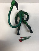 Spider-man 11 Scorpion metallic + Launcher + Newspaper Stand 2004 Complete Mint